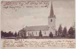 AK Söderhamn Bergvik Mo kyrka Kirche Hälsingland Schweden 1903