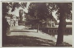 AK Foto Strängnäs Promenad och kajmotiv Södermanland Schweden 1946