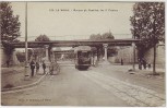 AK Le Mans Avenue de Pontlieu mit Straßenbahn Sarthe Frankreich 1910