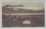 AK Foto Spitzbergen Longyearbyen Advent Bay Ortsansicht 6 Marken Norwegen 1924 RAR