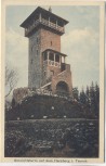 AK Aussichtsturm auf dem Herzberg i. Taunus b. Bad Homburg vor der Höhe 1917