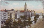 AK Leipzig Rathausring 1908