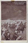Künstler-AK Deutsche Taube bekämpft Engländer mit ihren Hilfstruppen Luftflotten-Verein 1.WK Feldpost 1915