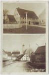 AK Foto Prittriching Ortsansicht mit Gastwirtschaft Bahnpost 1936