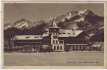 AK Oberstdorf Hotel Wittelsbacher Hof im Winter 1929