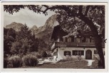 AK Foto Ramsau bei Berchtesgaden Cafe Marxen 1954