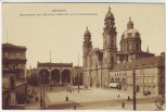 AK München Odeonsplatz mit Theatiner Hofkirche und Feldherrenhalle 1910