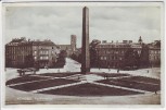 AK Foto München Karolinenplatz mit Obelisk 1929