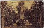AK Straubing Schiller-Denkmal Feldpost 1918 RAR