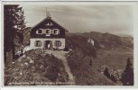 AK Foto Starnberger Hütte mit Oberammergau und Unterammergau 1930