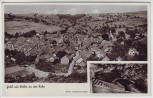 AK Gruß aus Weiler an der Nahe Ortsansicht Alter Lindenbrunnen bei Bingen 1940 RAR