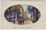 Präge-AK Düsseldorf am Rhein Königsbrücke mit Grabenstrasse 1912