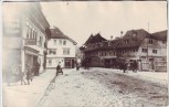 VERKAUFT !!!   AK Foto Arnstadt Erfurter Strasse um 1910