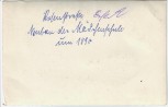 VERKAUFT !!!   AK Foto Arnstadt Rosenstrasse Neubau der Mädchenschule um 1890 1910 RAR