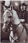 AK Foto Wien Spanische Reitschule Lipizzaner mit Reiter 1950