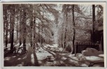 AK Foto Kurort Hartha Ansicht im Winter bei Tharandt 1960