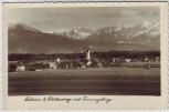 AK Foto Surheim bei Freilassing mit Tennengebirge 1940