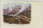 AK Der Ortler von der Franzenshöhe bei Prad am Stilfserjoch Vinschgau Südtirol Italien 1900