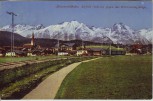 VERKAUFT !!!   AK Seefeld in Tirol Mittenwaldbahn gegen das Wettersteingebirge Österreich 1913