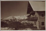 AK Foto Falzeben Albergo Rosa Alpina bei Meran Südtirol Italien 1950