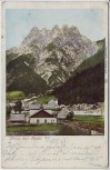 AK Gruss aus Raibl Ortsansicht bei Tarvis Italien 1907