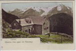 AK Breslauer Haus gegen Ramolkogel bei Sölden Ötztal Tirol Österreich 1910