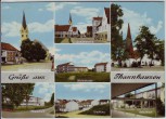 AK Mehrbild Grüße aus Thannhausen (Schwaben) Siedlung Kirche Realschule ... 1970