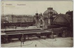 AK Dresden Hauptbahnhof 1910