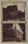 AK Gruss aus Sundheim Gasthaus zum Stern Schulhaus bei Kehl 1919 RAR