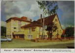 AK Foto Rückersdorf (Mittelfranken) Hotel Wilder Mann 1975