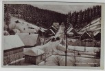 AK Tanne (Harz) Waldstraße im Winter bei Oberharz am Brocken 1950