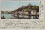 AK Gruss aus Saarburg Ortsansicht bei Trier 1898