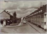 AK Foto Sömmerda Blick in Ebertstraße mit Bus und Konsum 1976