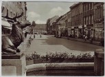 AK Foto Großenhain Blick vom Karl-Marx-Platz zum Frauenmarkt 1960