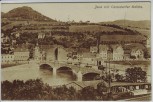 AK Jena Ortsansicht mit Camsdorfer Brücke 1924