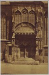 AK Jena Portal der Stadtkirche 1908
