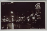 AK Foto Berlin bei Nacht Friedrichstraße am Cafe Imperator Mitte 1930