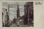 VERKAUFT !!!   AK Berlin Köpenick Blick in Schloßstraße Menschen Auto 1930 RAR