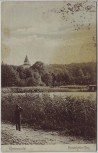 AK Berlin Grunewald Blick auf Hundekehle See 1910