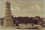 AK Berlin Spandau Brückenpfeiler an der Heerstrasse mit Abfahrtstelle 1910