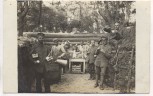 VERKAUFT !!!   AK 1. Weltkrieg Soldaten im Schützengraben Wein trinkend 1.WK 1917