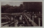 AK Foto Berlin Grunewald Schildhorn-Gaststätte Trettboote 1935