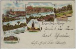 AK Gruss aus Eckernförde Borby Strand Hotel ... 1900