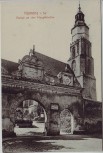 AK Kamenz Portal an der Hauptkirche Sachsen 1913