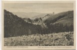 VERKAUFT !!!   AK Greene Blick von Martha's Höhe auf Viadukt und Burgruine b. Gandersheim Einbeck 1926