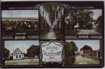 AK Mehrbild Tautenhain Oberförsterei Gasthaus Schule ... bei Bad Klosterlausnitz Thüringen 1910