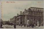 AK Wien I. Opernring mit Menschen Österreich 1900
