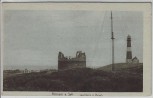 AK Hörnum (Sylt) Leuchtturm und Ruinen 1910