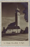 AK Foto München Ramersdorf Perlach Blick auf Kirche 1930