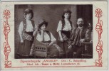 AK Zigeunerkapelle Angelo Orchester Essen a. Ruhr Limbeckerstraße 35 1910